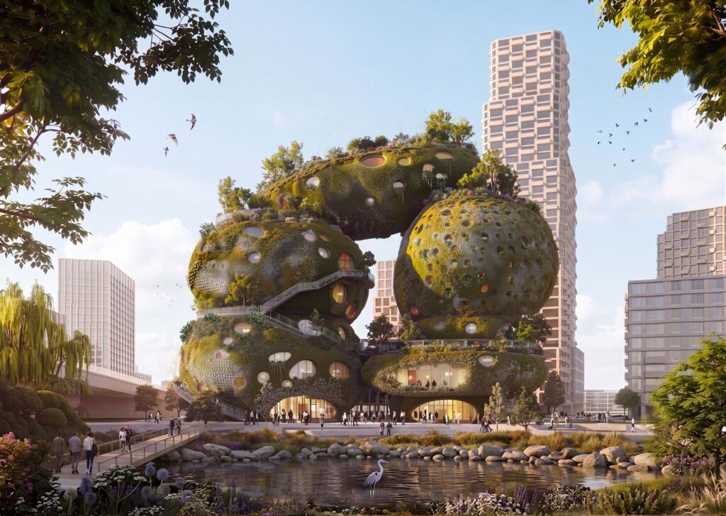 mvrdv wins competition to design shift embassy in rotterdam 1