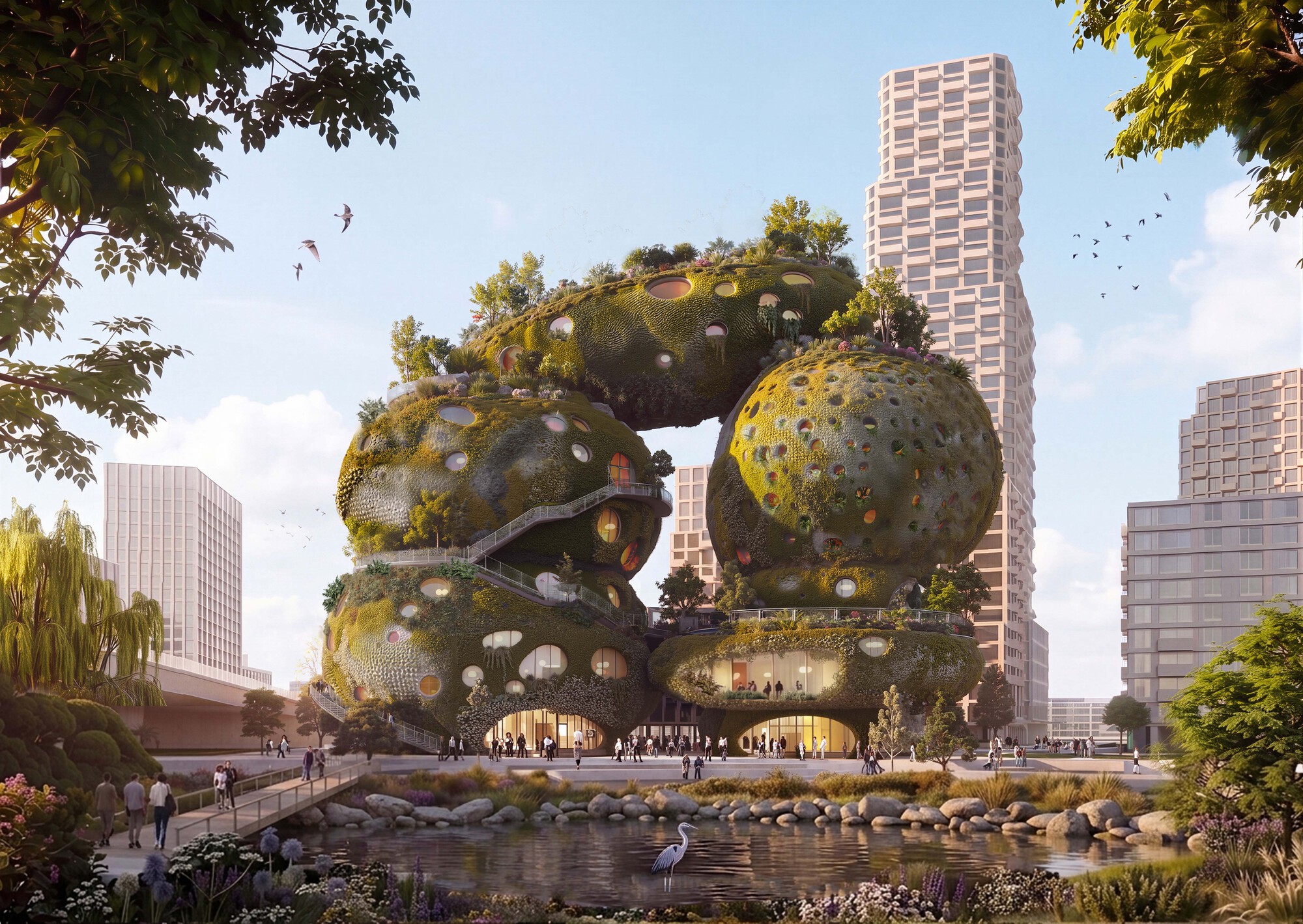 mvrdv wins competition to design shift embassy in rotterdam 1