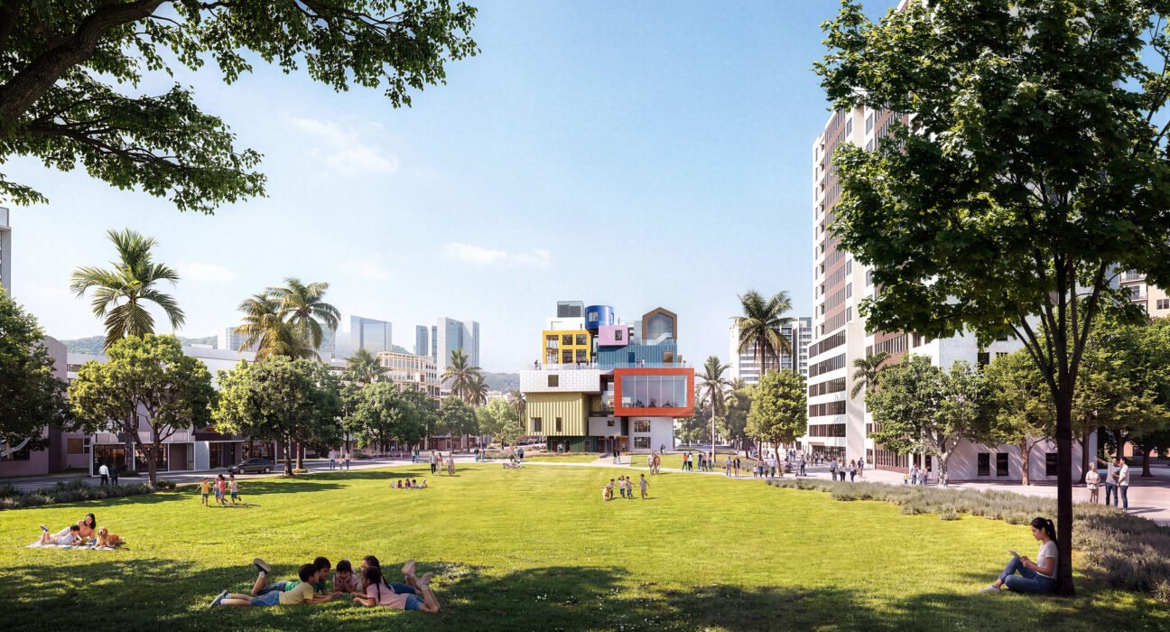 mvrdv reveals bihailou art village in shenzhen as a vertical village interpretation 3